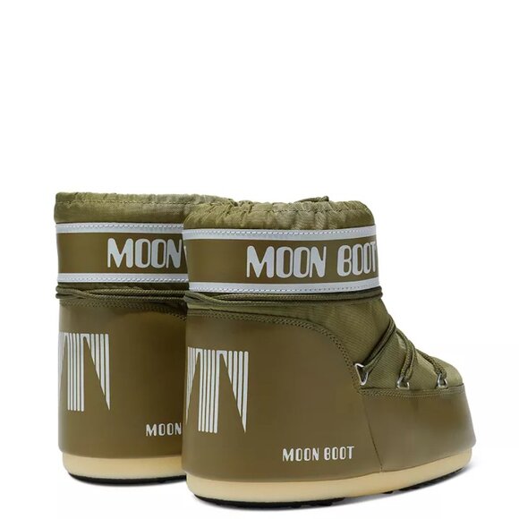 NWT/NIB MOON BOOT - short - SZ 10-11.5 - green khaki - Picture 2 of 4